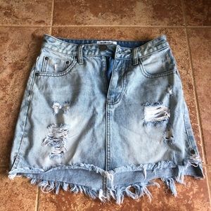 One Teaspoon Denim Skirt